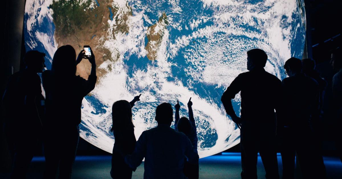 World famous Earth artwork created from NASA imagery comes to